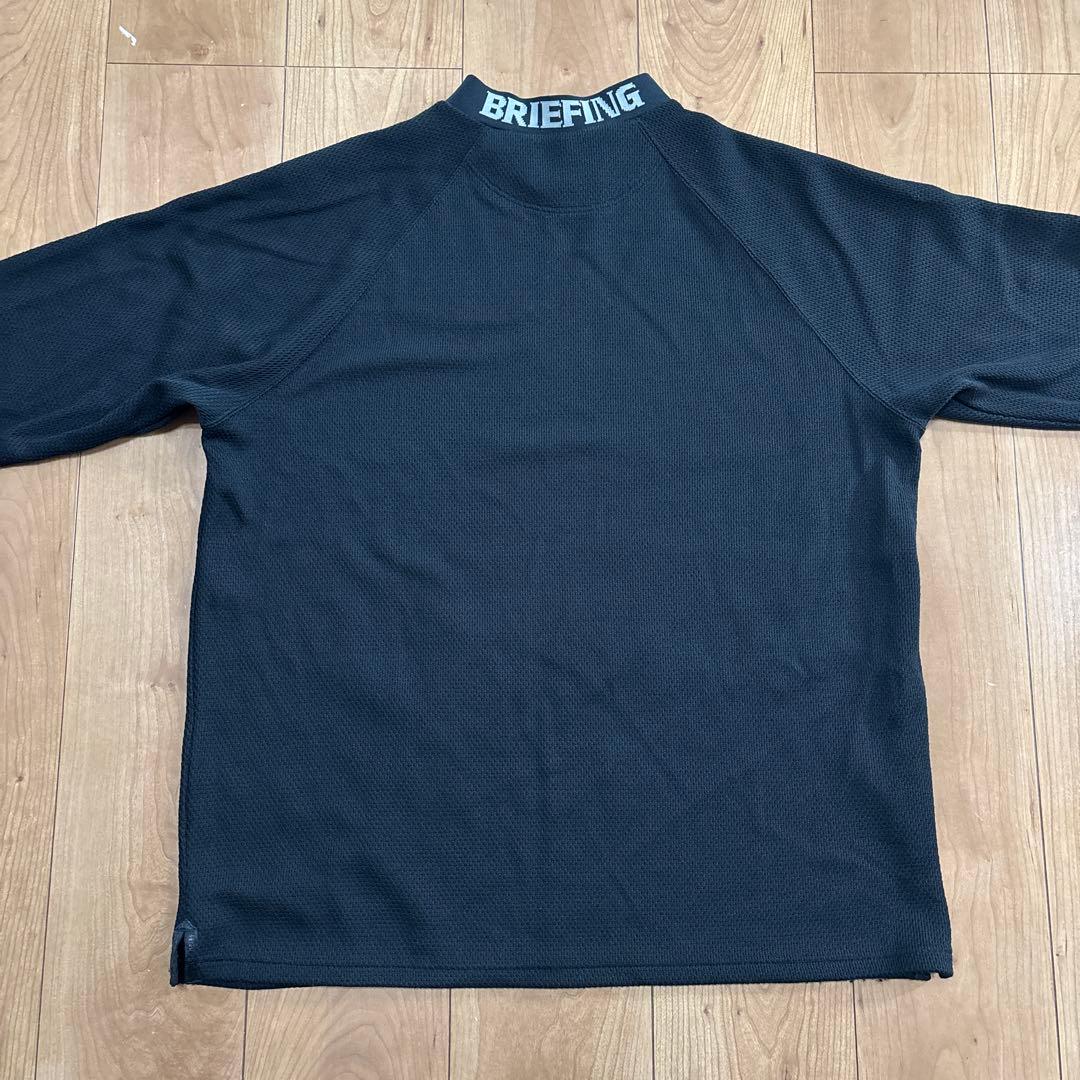 BRIEFING モックネック リラックスフィット　Lサイズ