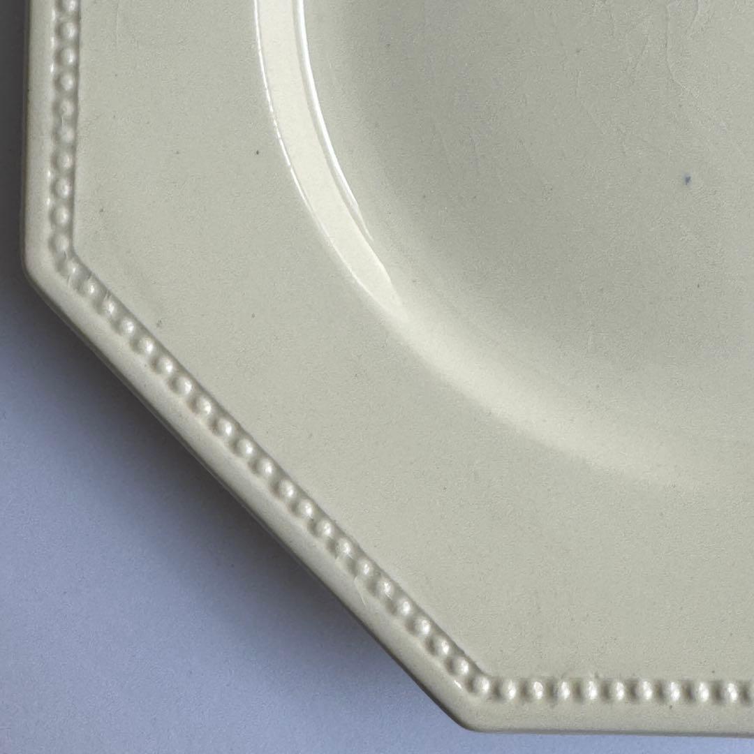 フランスアンティーク　サルグミンヌ　オクトゴナル　デザートプレート