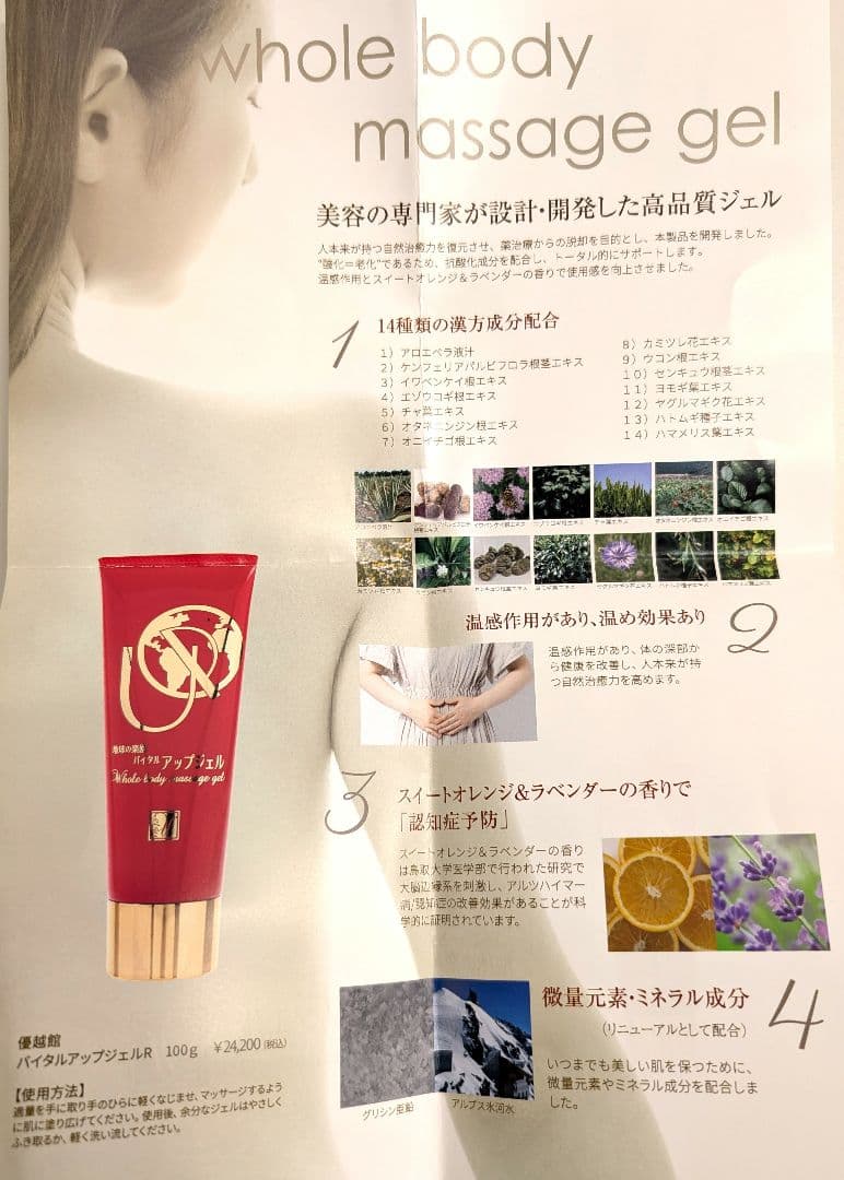 新品未使用品 定価48.400円バイタルアップジェル 100g2 個セット