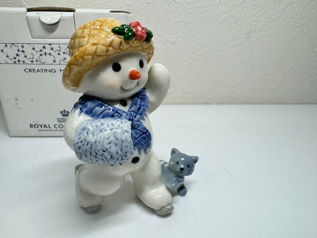 ロイヤルコペンハーゲン 2006年 スノーマン フィギュリン お母さん