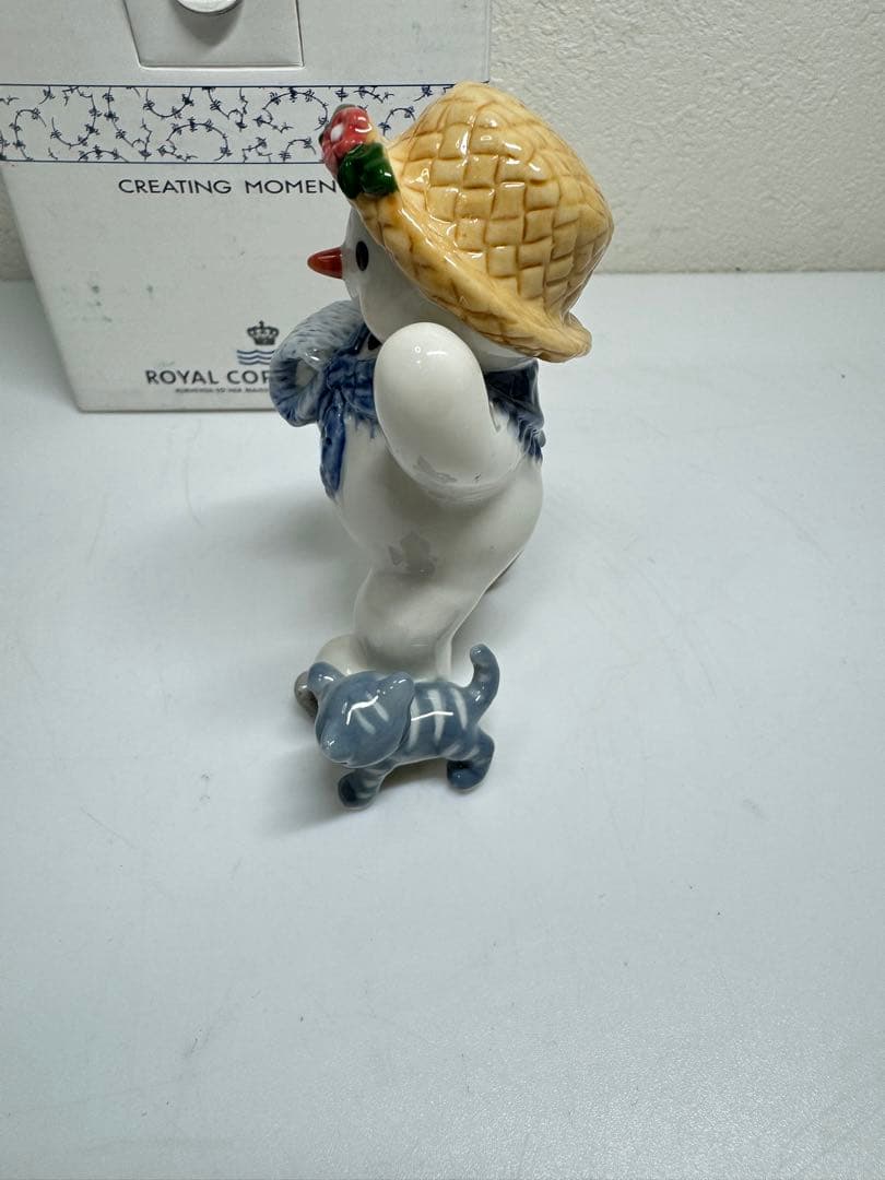 ロイヤルコペンハーゲン 2006年 スノーマン フィギュリン お母さん