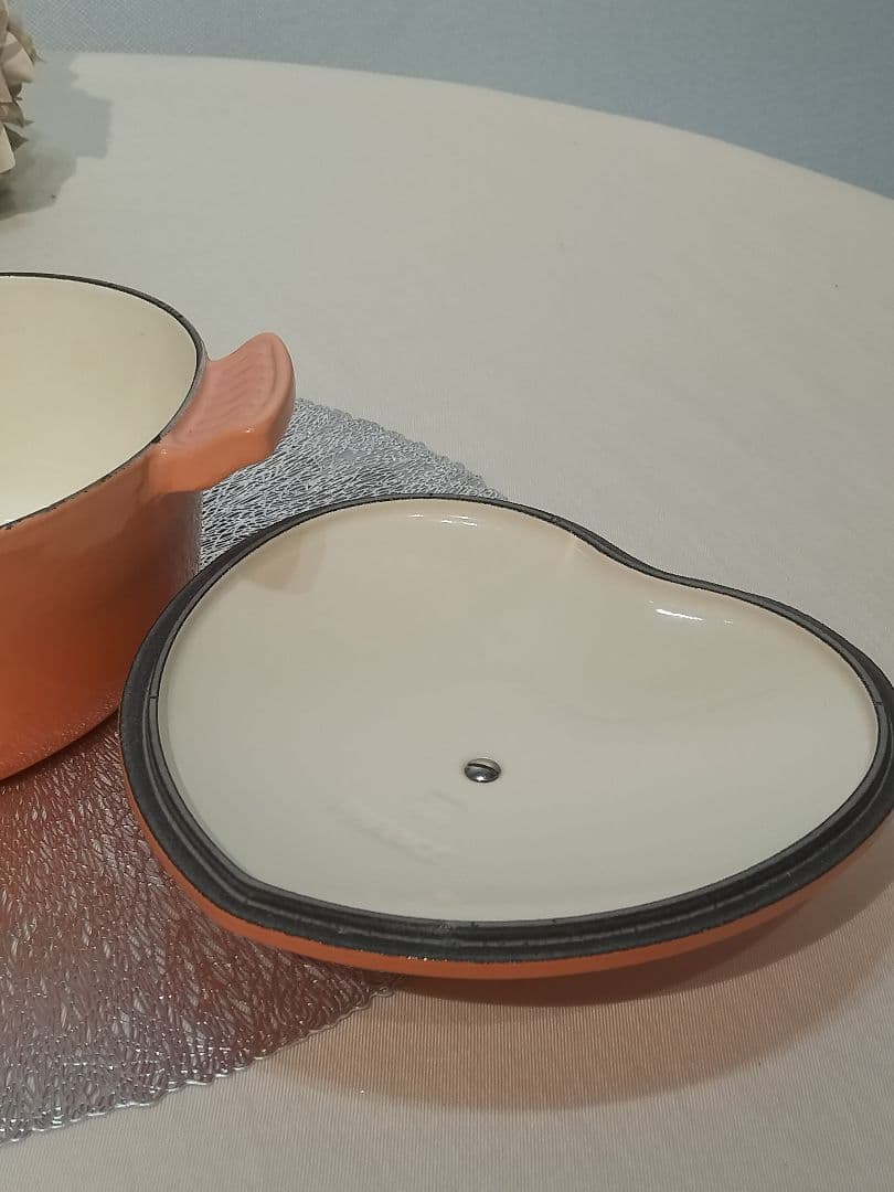 ル・クルーゼ　ココットダムール　ピーチピンク　18　20　希少色　未使用