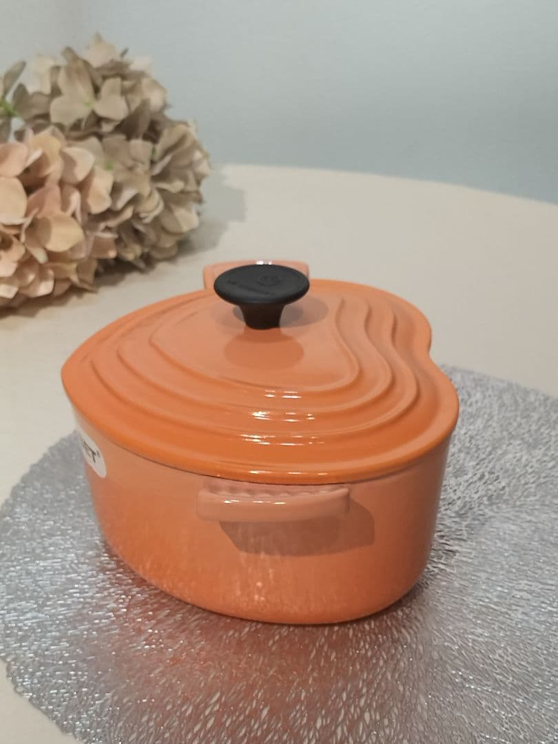 ル・クルーゼ　ココットダムール　ピーチピンク　18　20　希少色　未使用