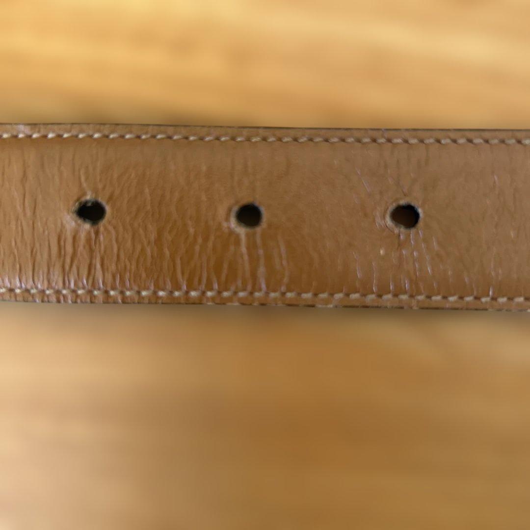 GUCCI グッチレザー ベルト リバーシブル　ブラウン &ブラック