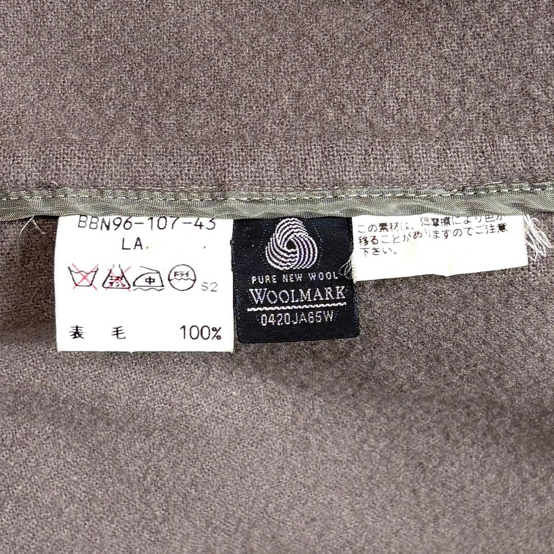 【希少】バーバリー ムーアブルック ダッフルコート ヘリンボーン XL相当