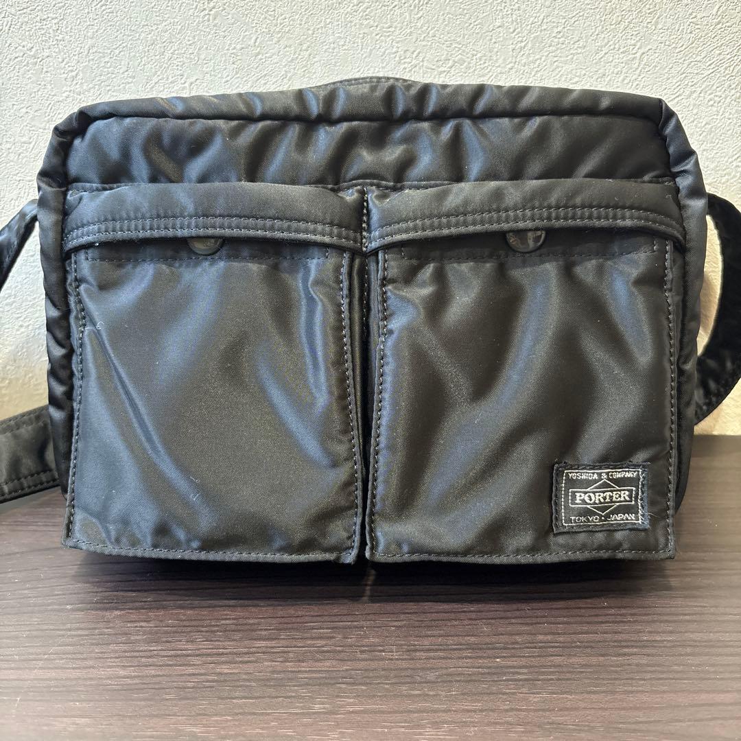 【極美品】PORTER タンカー　ショルダーバッグ　黒