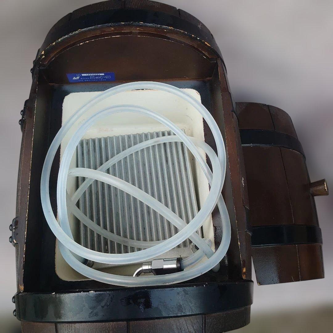 ニットク社製氷冷式木製樽型ビールサーバー