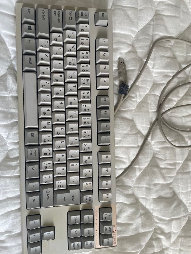 Real force 日本語配列 USBキーボード 付属品付