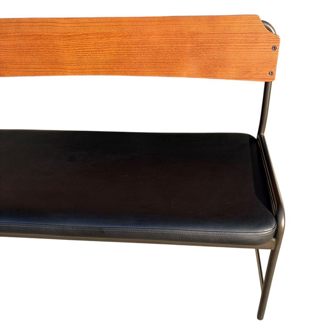 【極美品】unico ウニコ HOXTONベンチ イス レザー