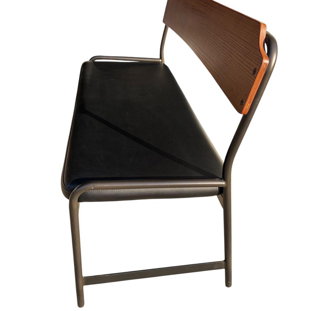 【極美品】unico ウニコ HOXTONベンチ イス レザー