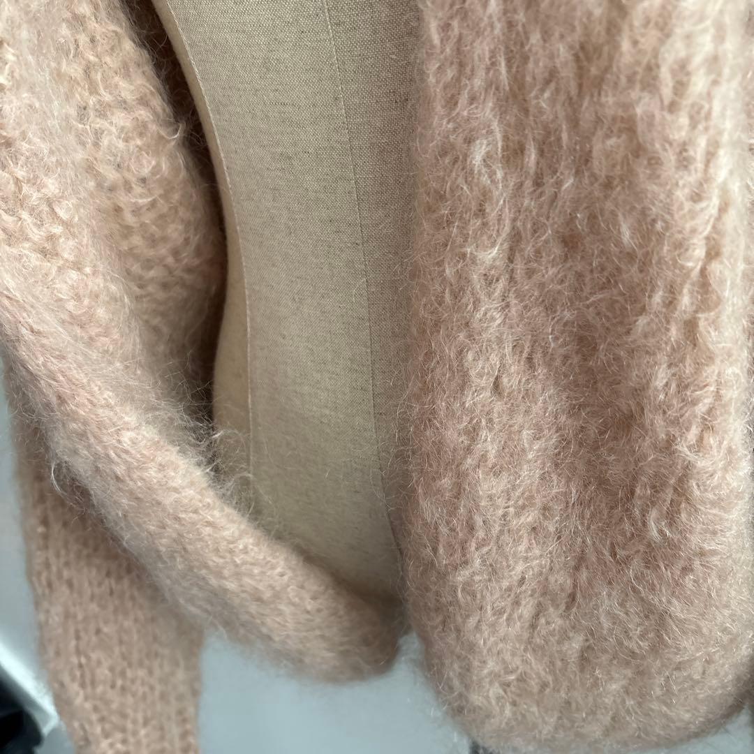 LES TRICOTS D’O×Chaos バックロゴニットカーディガン