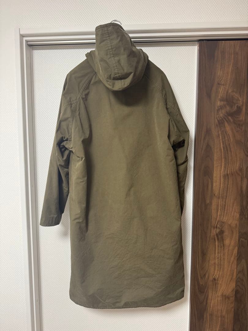 comoli 19AW フーデッドコート　サイズ２　カーキ