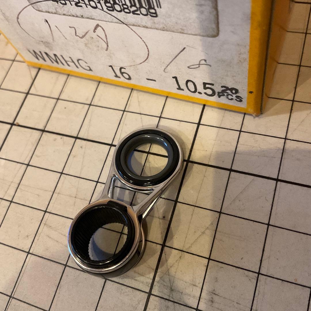 デッド　振出投竿用　フジ ガイド　ＷＭＨＧ　16 　Fuji　日本製　まとめ売り