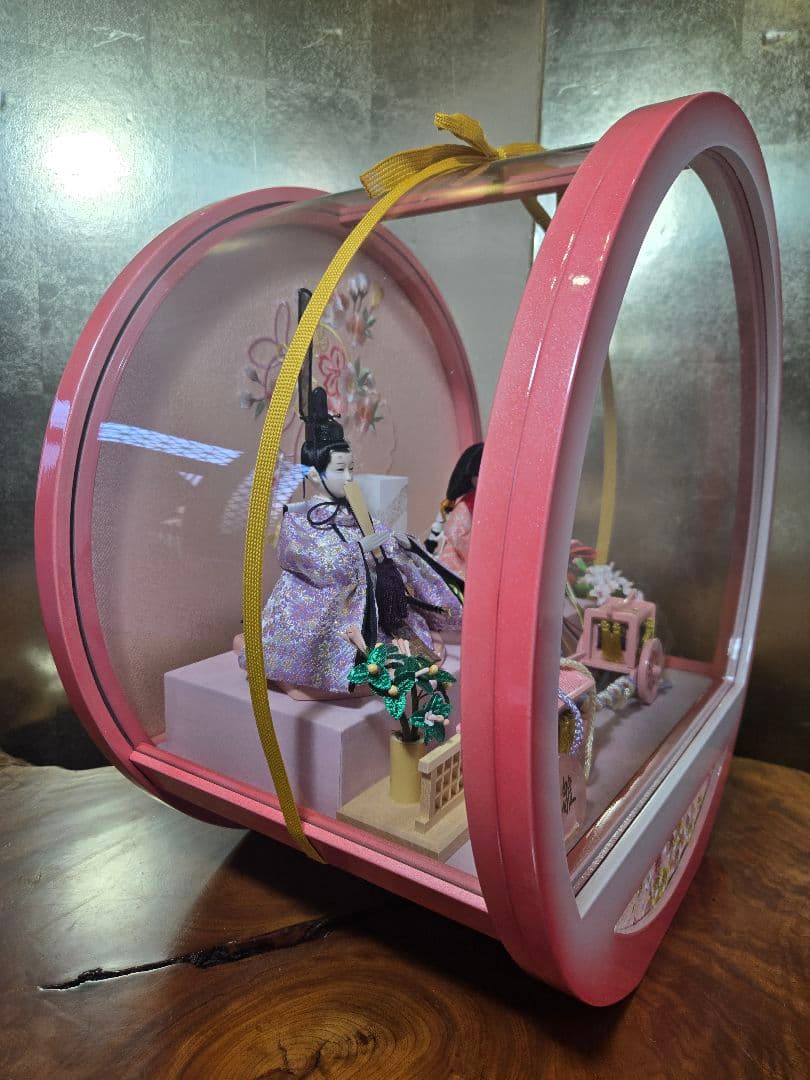 【一点限り】雛人形 ケース飾り　K55