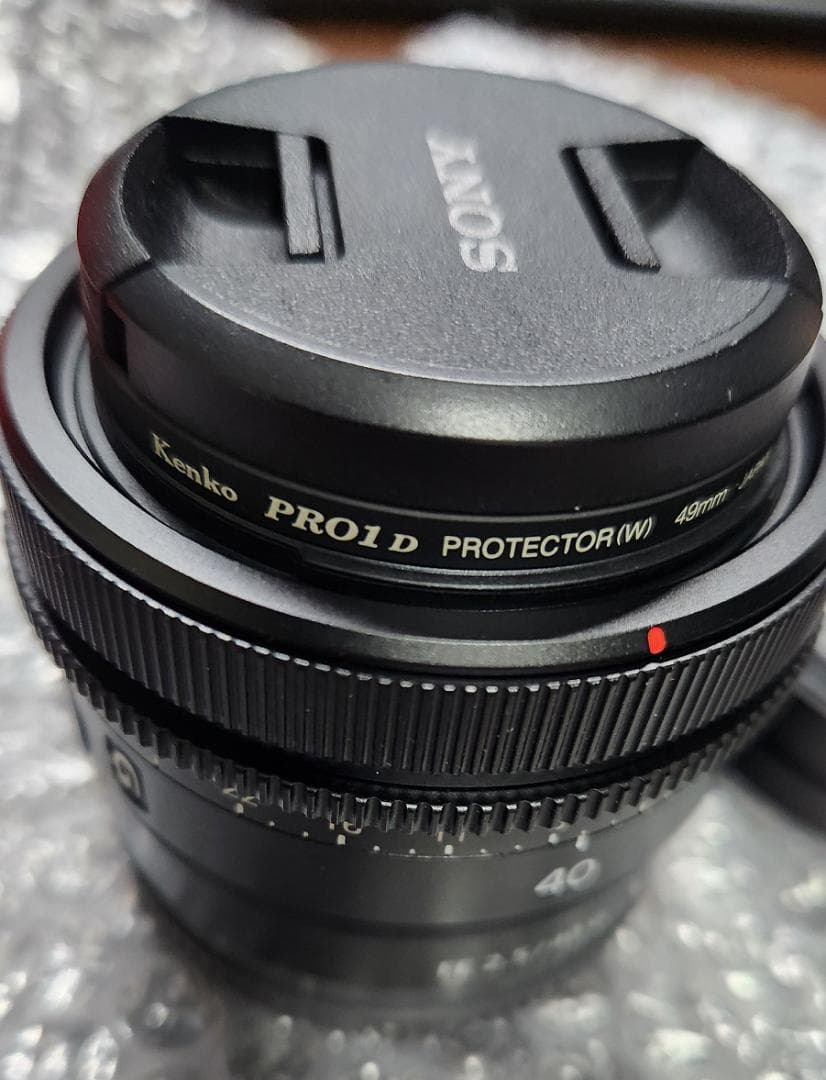 美品 SONY FE 40mm F2.5 G SEL40F25G プロテクター付