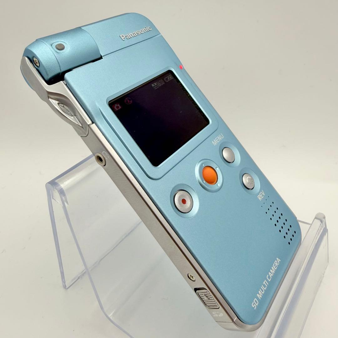【希少：新品】Panasonic SV-AS10 SDマルチカメラ ブルー