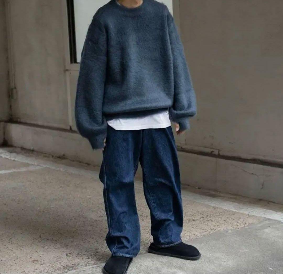 YASHIKI×Attic別注モヘアニット