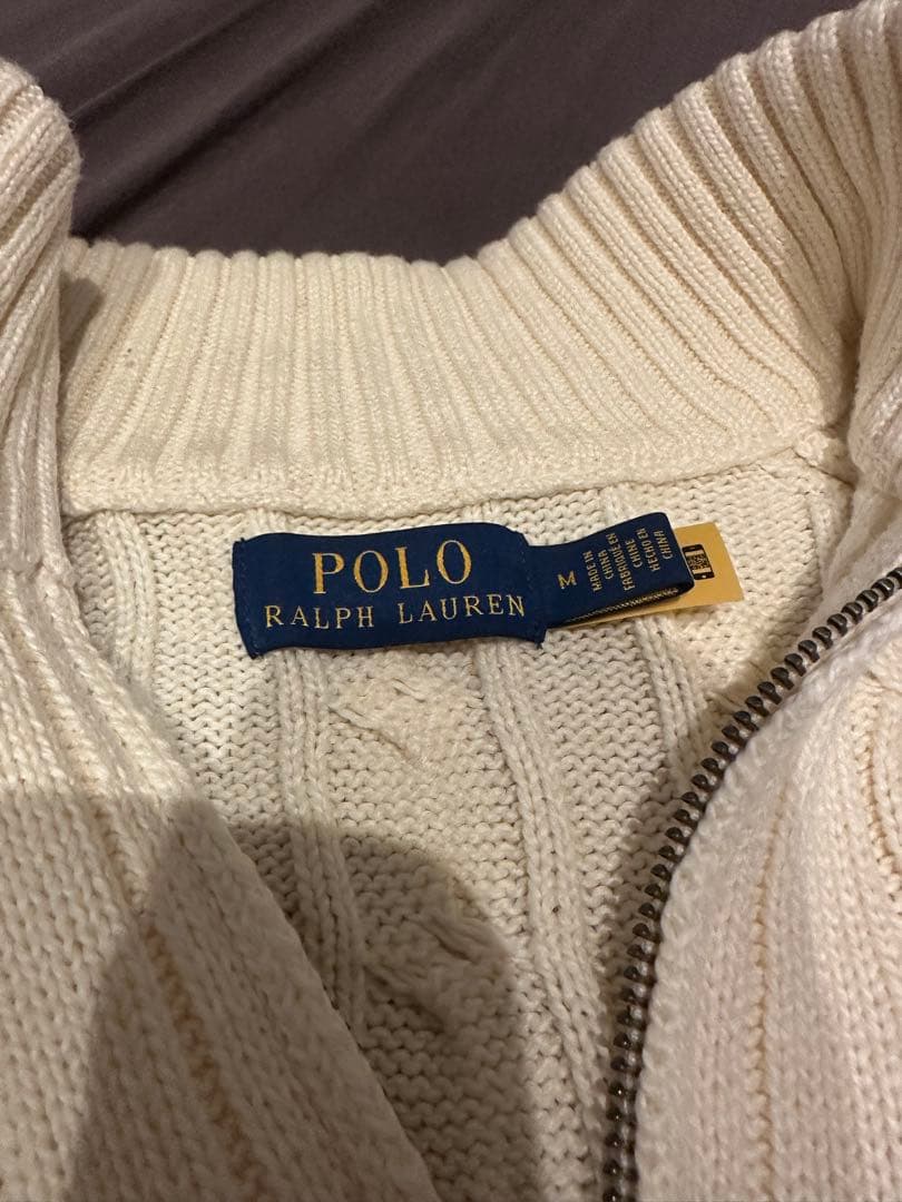 Polo Ralph Lauren アイボリー セーター M