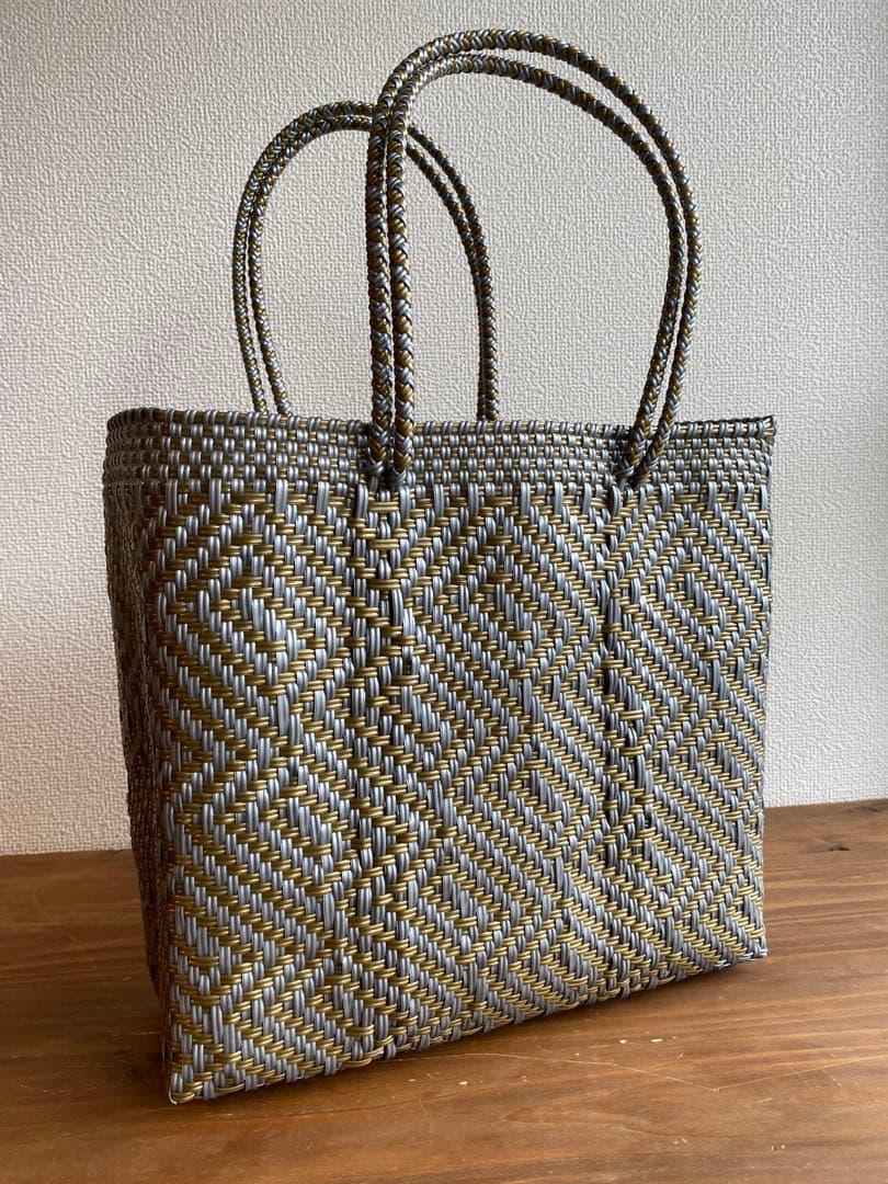 #G791-L3-Mサイズ　メキシコ　オアハカ　メルカドバッグ