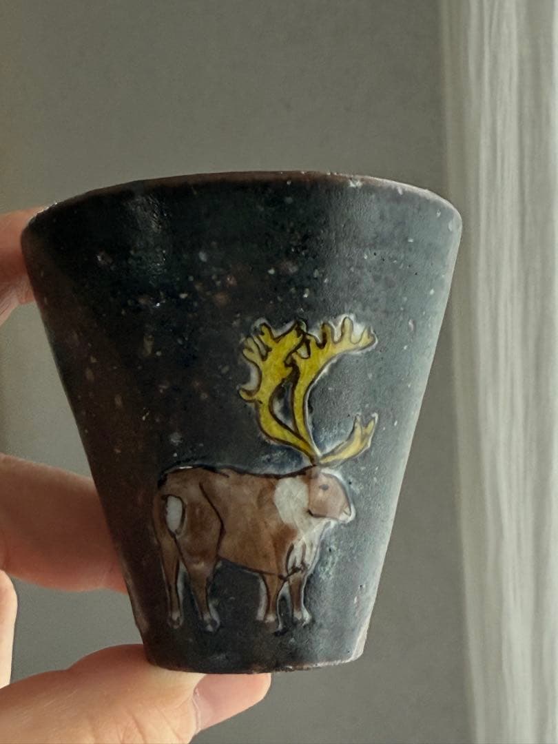 工房あめつち 茶杯 3個セット+おまけ豆皿 未使用品