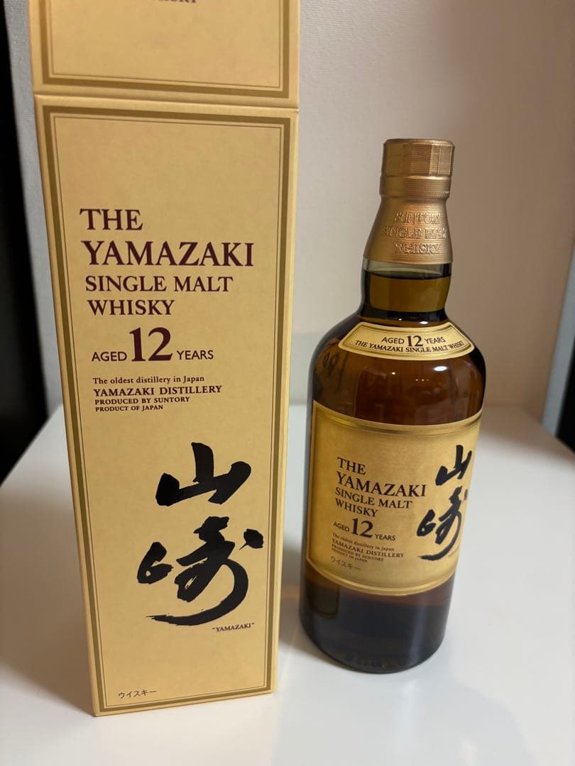 【未開栓】サントリー 山崎12年 旧ラベル 700ml