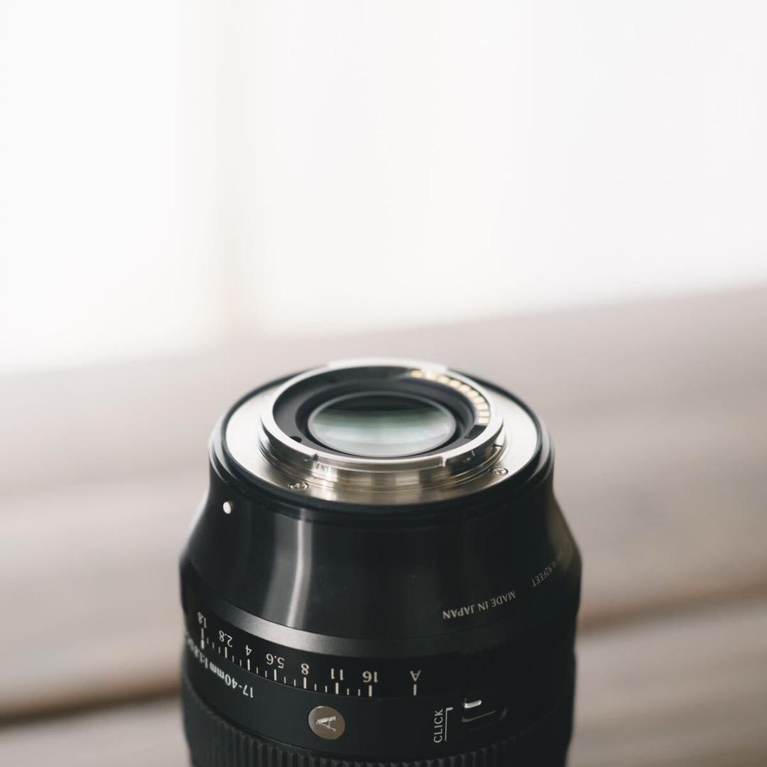 SIGMA 17-40mm F1.8 DC Art Xマウント 富士フイルム