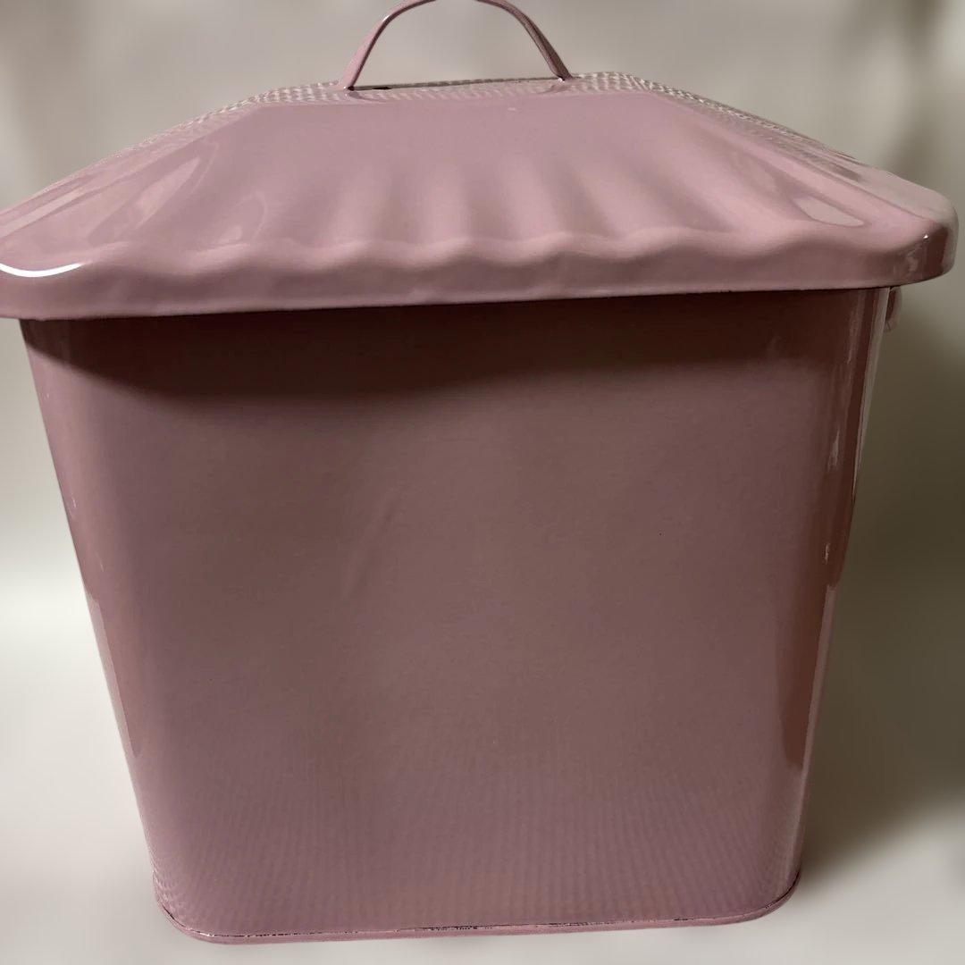 オールドファームハウス　ホーロー　ブレッド缶　大