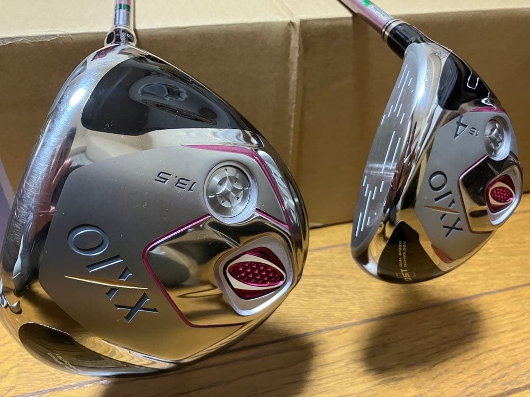 ゼクシオ8 レディース クラブセット 10本(L/ボルドー)