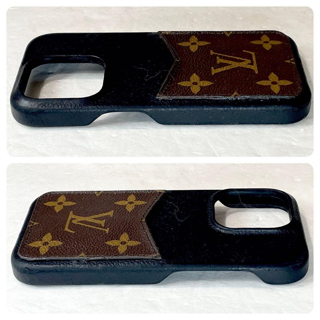 【未使用級】ルイヴィトン　iPhone 14pro ケース モノグラム　バンパー