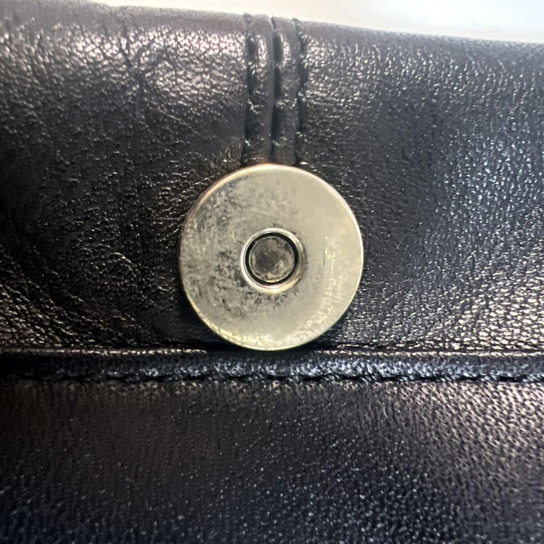 新品未使用✨バーバリー チェーン ショルダーバッグ ファー フラップ レザー 黒