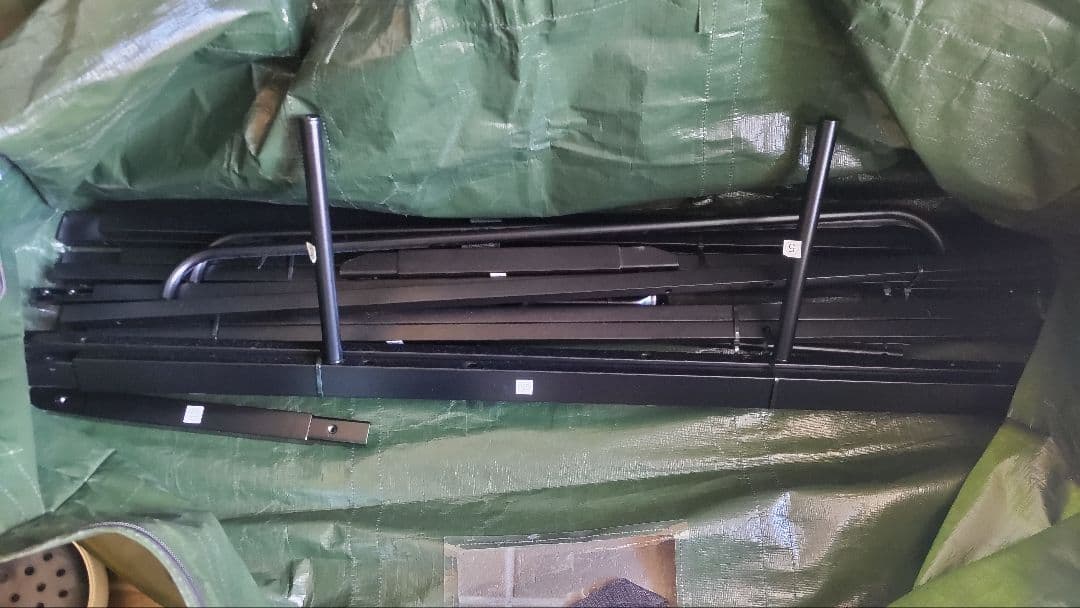 ニトリ　ハンガーシェルフ　バジーナ　ブラック　美品です