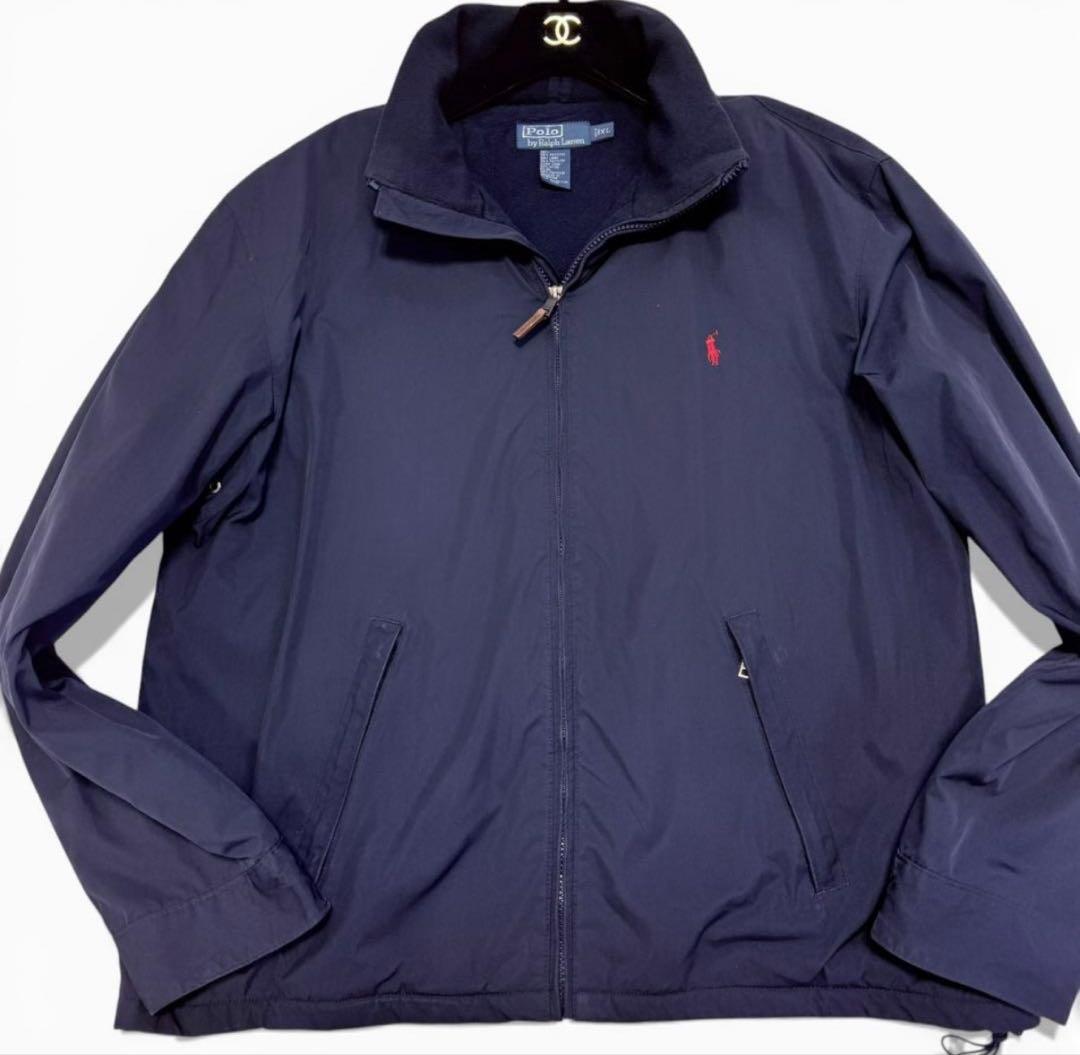 Polo Ralph Lauren L ネイビー ナイロンジャケット
