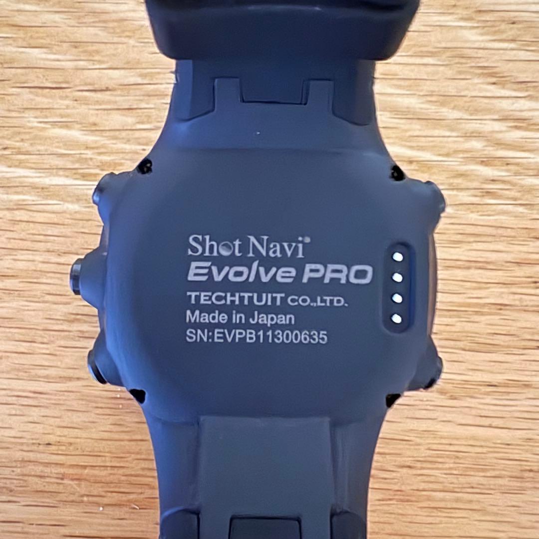 Shot Navi Evolve PRO ゴルフ GPS ウォッチ 付属品あり