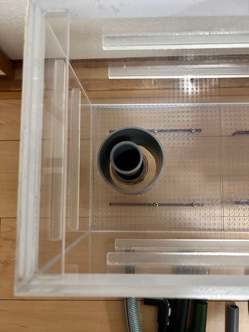 60cm上部濾過ウェット&ドライフィルターとレイシーポリプセット