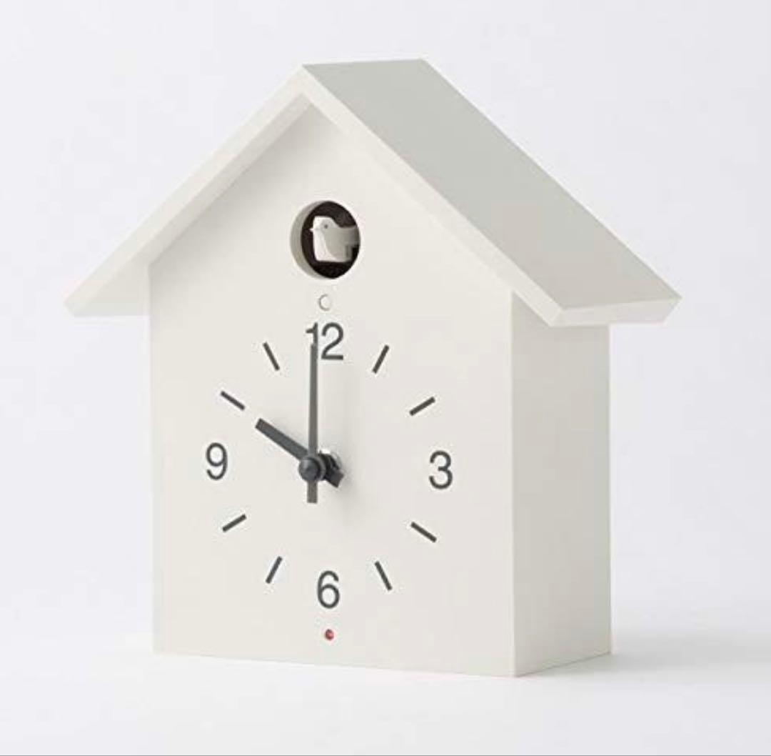 無印良品　鳩時計　大　ホワイト