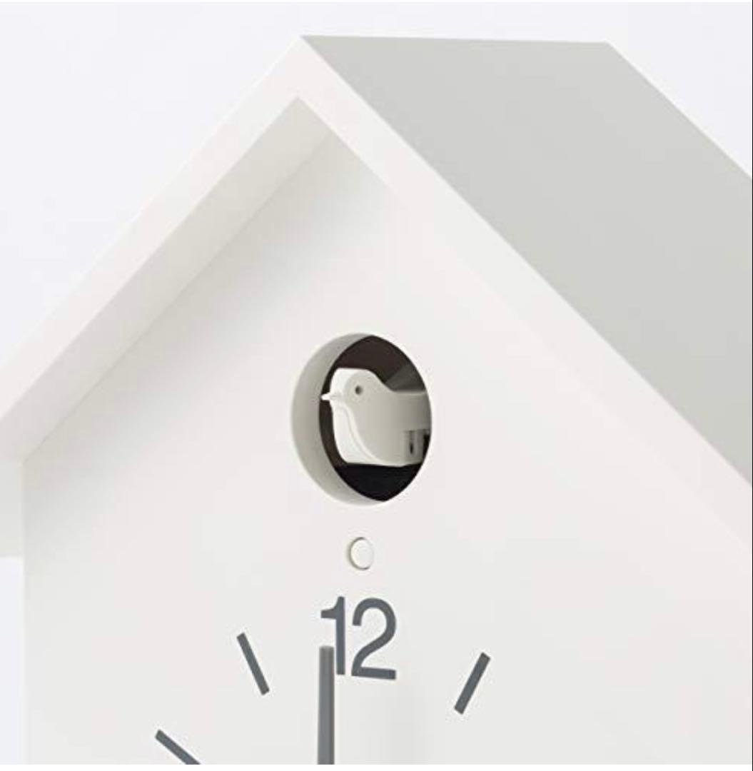 無印良品　鳩時計　大　ホワイト
