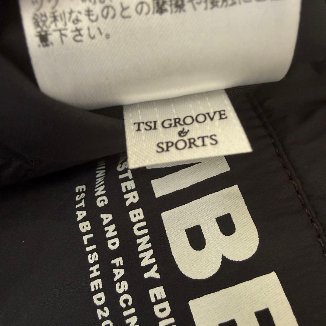 蓄熱　裏地付き　中綿入り　マスターバニー　パンツ　L〜XL相当 黒　美品　5