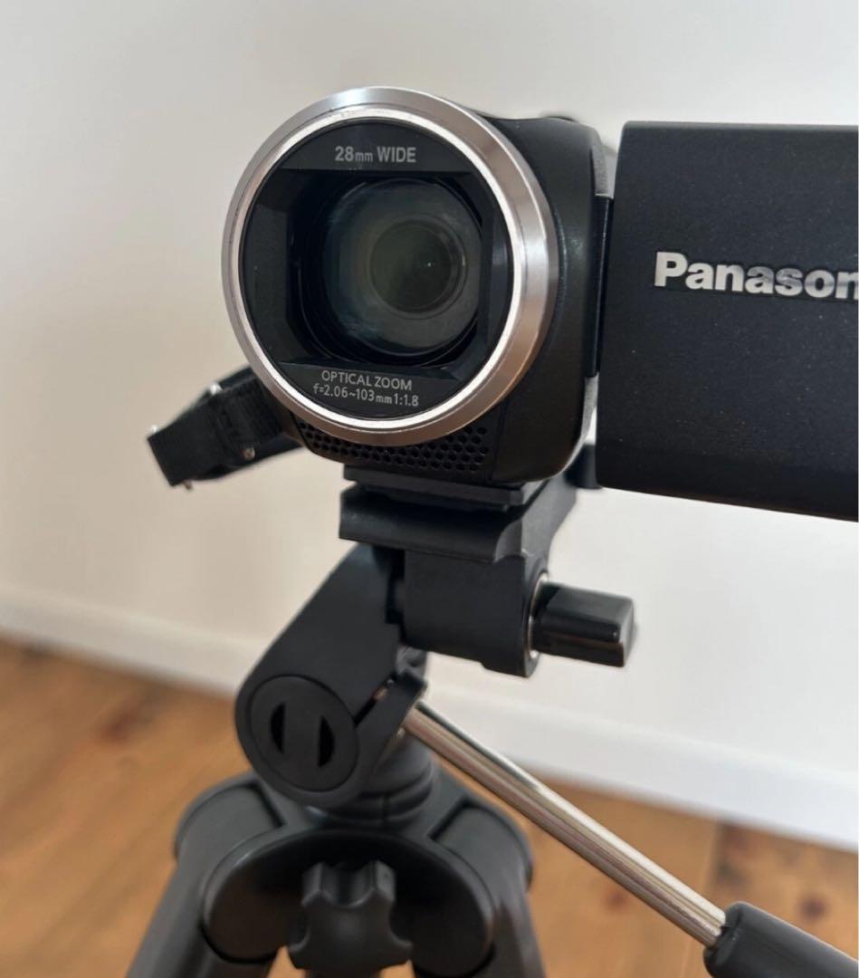 Panasonic HC-V480MS 脚立付き 充電ケーブル欠品