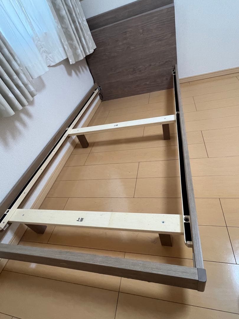 【セット販売】 シモンズ マット レス＋フレーム シングルサイズ 引き出しあり