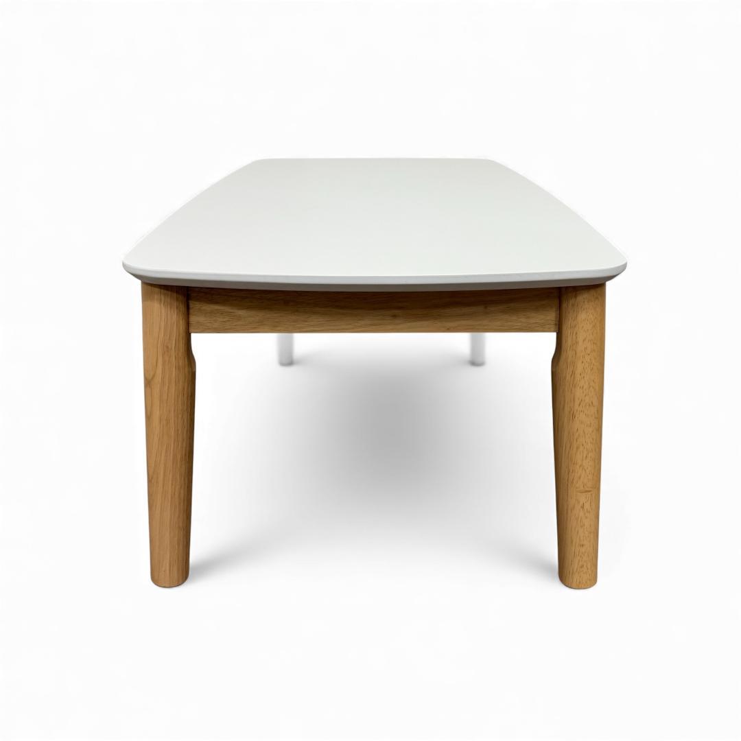 【新品】高さ2段階調整 ソファ前こたつテーブル 長方形　天板 92×53cm