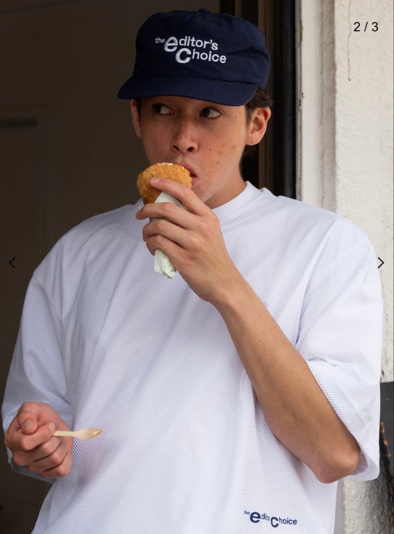 メンズウェア the editor's choice NYCO Cap Navy /White