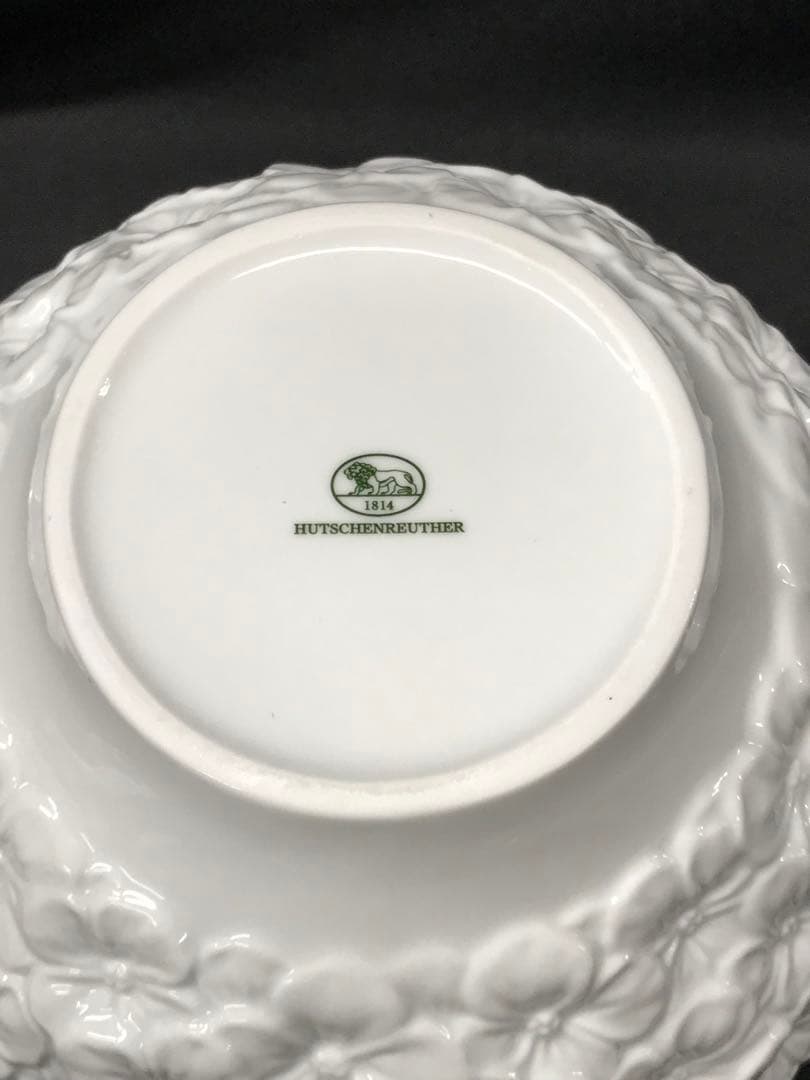 【美品】HUTSCHENREUTHER フッチェンロイター　アジサイ　花瓶