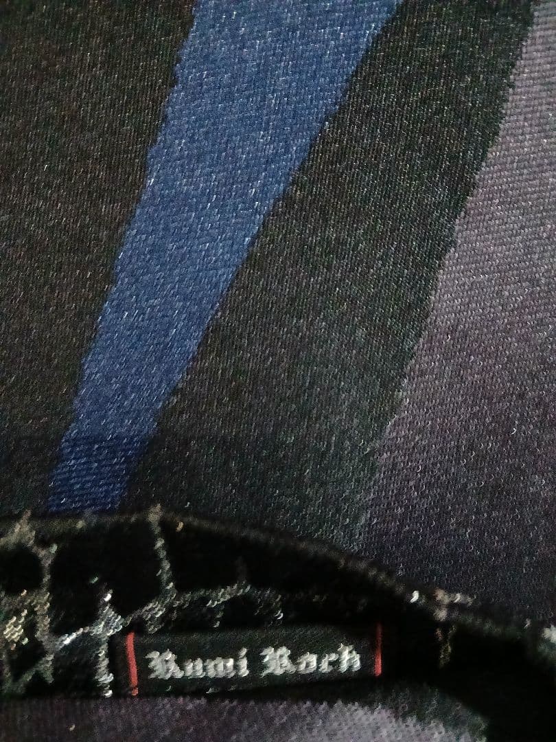 ルミロック半幅帯 艶クロコブラック