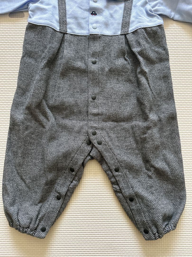 familiar カバーオール 70 長袖 フォーマル 結婚式 入園式