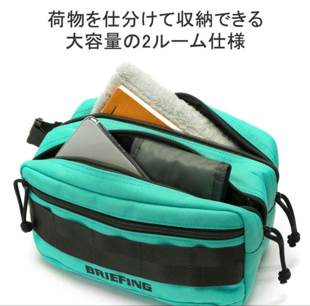 【タグ付き未使用】BRIEFING GOLF カートバック ダブルジップ
