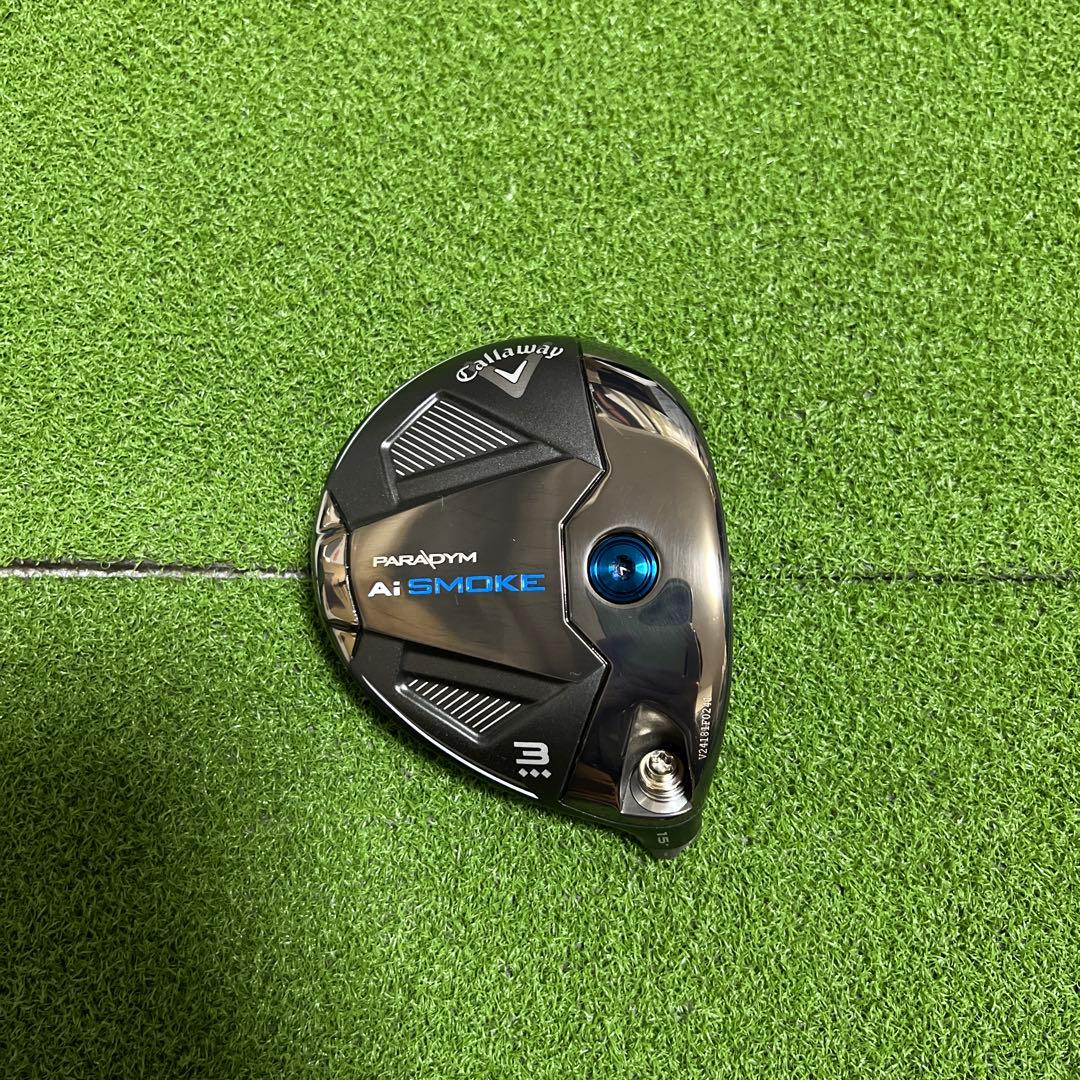 キャロウェイ パラダイム Aiスモーク トリプルダイヤ 3W 15度
