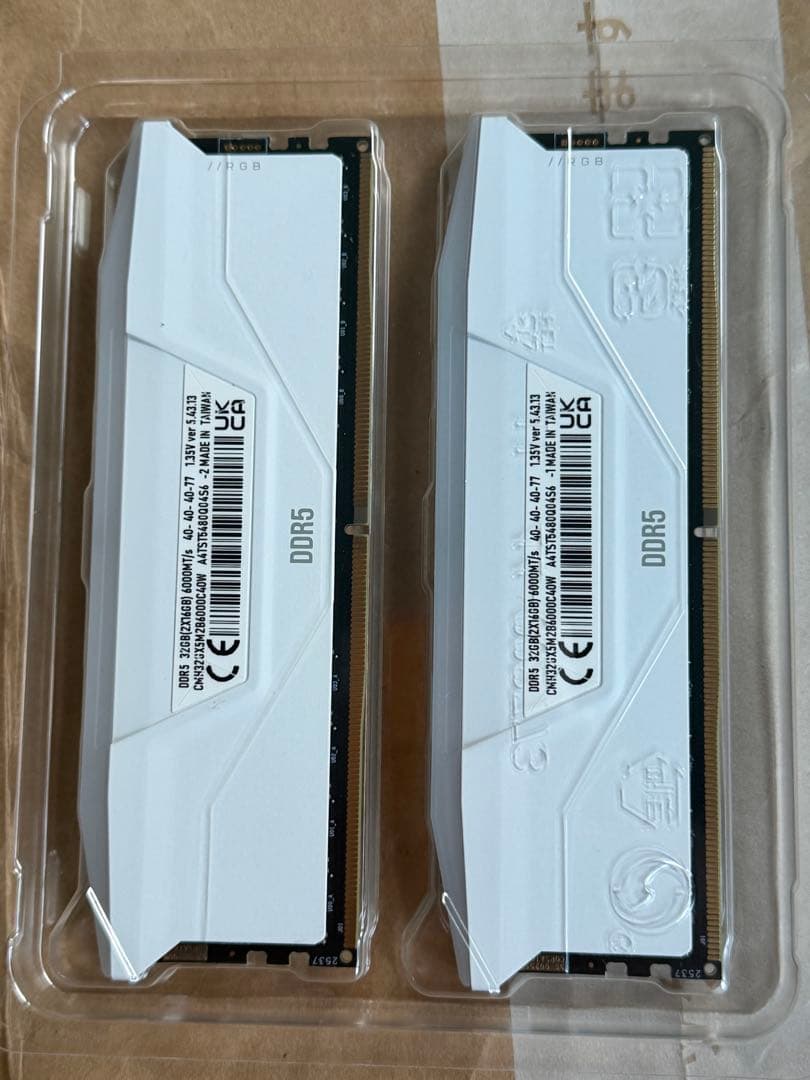 CORSAIR DDR5-6000MHz デスクトップPC用メモリ32GB