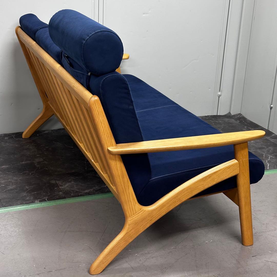 ∞送料込！設置対応◎大塚家具 浜本工芸 S-3950 3人掛けソファ