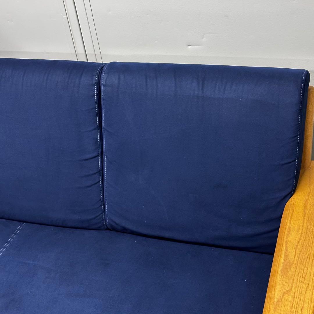 ∞送料込！設置対応◎大塚家具 浜本工芸 S-3950 3人掛けソファ