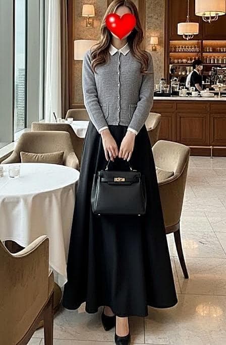 極美品 FOXEYフォクシー シェイプリブカーディガン グレー 38